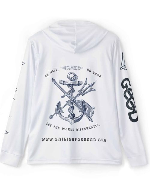 The “Be Well” Anchor -n- Trident Rashguard w/Hood