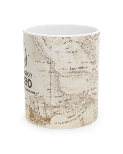 Old World Map Coffee Mug, (11oz)