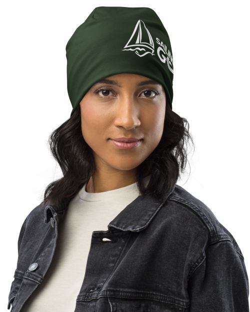 The Sailing for Good Beanie – Emerald Green